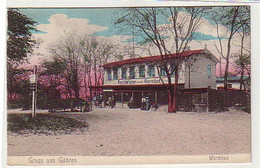 39505 Ak Gruß Aus Göhren Restaurant Warmbad Um 1910 - Non Classés