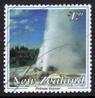 New Zealand 1993 Thermal Wonders $1.80c Value, Used, SG 1735 - Oblitérés