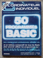 L’ordinateur Individuel N°54 Bis Décembre 1983   50 Programmes Basic - Informatique