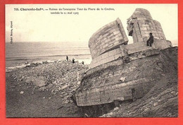 Charente-Inf - Ruine De L'ancienne Tour Du Phare De La Coubre. Tombée Le 21 Mai 1907. - Autres Communes