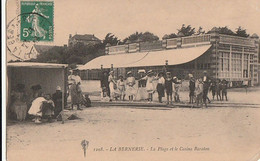 LA BERNERIE. - La Plage Et Le Casino Baraton. Très Belle Carte Animée - La Bernerie-en-Retz