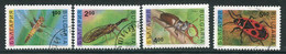 BULGARIA  1993 Defibitive: Insects Used.  Michel 4093-96 - Usados