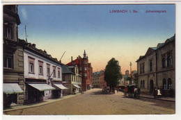 40886 Ak Limbach In Sachsen Johannisplatz 1914 - Ohne Zuordnung