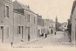 LA BERNERIE. - La Rue De La Mer - La Bernerie-en-Retz