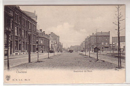 45211 Ak Charleroi Belgien Boulevard Du Nord Um 1910 - Ohne Zuordnung