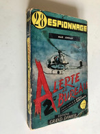 28 ESPIONNAGE    ALERTE Au 2ème BUREAU    Max Jordan     « LE FAKIR » N° 2    Edition Du Grand Damier - E.O. 1957 - Old (before 1960)