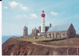 CPSM LA POINTE ST MATHIEU LE PHARE LE SEMAPHORE ET L' ABBAYE - Plougonvelin