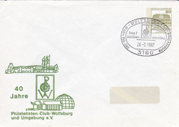 BRD,  PU 117 B2/048, BuSchl 80, Wolfsburg : 40 Jahre Philatelisten Club - Private Covers - Used
