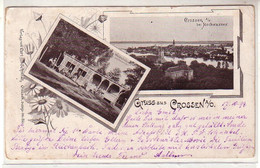 52902 Mehrbild Ak Gruss Aus Crossen An Der Oder 1899 - Unclassified