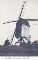 Postkaart/Carte Postale RAMSEL - Molen - Bloembossen (C246) - Herselt