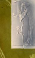 Jugendstil * CPA Illustrateur Raphael KIRCHNER ? Art Nouveau * Gauffrée Embossed * Femme à La Harpe * Kirchner - Kirchner, Raphael