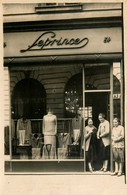 Paris * Carte Photo * Devanture Vêtements LEPRINCE * Modes Nouveautés * Commerce Magasin - Autres & Non Classés