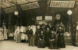 Paris 1er * Carte Photo * Devanture Maison Modèle , Bd Sébastopol * Modes Nouveautés Confections * Commerce Magasin - Paris (01)