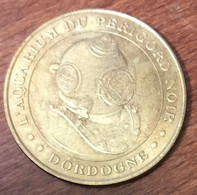 24 LE BUGUE SUR VÉZÈRE SCAPHANDRIER MDP 2002 MEDAILLE TOURISTIQUE MONNAIE DE PARIS JETON MEDALS COINS TOKENS - 2002