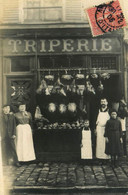 Paris 13ème * Carte Photo * Devanture Triperie , Avenue D'italie * Boucherie Charcuterie * Commerce Magasin - Distrito: 13