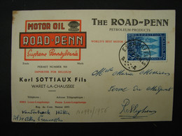 LetDoc. 509.  Y&T N°990. Carte De Commande De La Société The Road-Penn En 1956 - Sonstige & Ohne Zuordnung