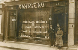 Paris * Carte Photo * Devanture Parfumerie Cosmétique PAVAGEAU * Coiffeur Coiffure Maquillage * Commerce Magasin - Autres & Non Classés