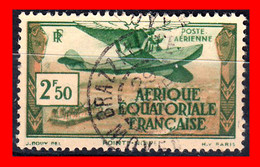 AFRICA ECUATORIAL  ( FRANCIA COLONIAS )   AÑO 1937 CORREO AEREO –SOBREIMPUESTO AVIONES - Luftpost