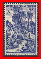 AFRICA ECUATORIAL  ( FRANCIA COLONIAS )   AÑO 1947 MOTIVOS LOCALES - Aéreo