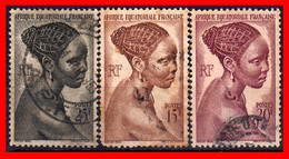 AFRICA ECUATORIAL  ( FRANCIA COLONIAS )   AÑO 1947 MOTIVOS LOCALES - Poste Aérienne
