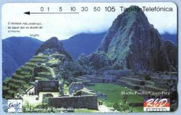 PERU : T31 105 ABR.94/005 Machu Piccu USED - Pérou