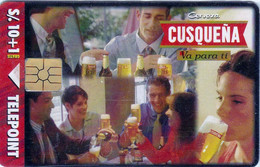 PERU : PTE-092 S10 CUSQUENA BEER USED - Perù