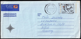 1979 South Africa Barn Swallow Aerogramme/Air Letter (Postally Travelled) - Golondrinas