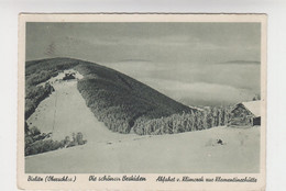 Bielitz Postcard 1943. - Ski Slope - Poland