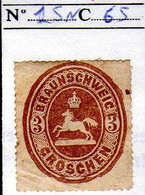 Allemagne -Brunswick (1865) -  3 Gr   Cheval - Neuf* - MH - Braunschweig