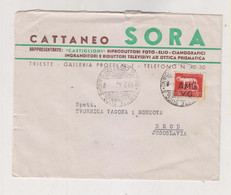 ITALY TRIESTE 1946 AMG-VG Nice Cover To Yugoslavia - Marcofilía