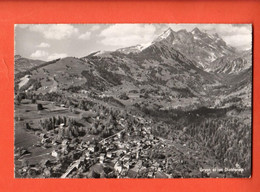 ZHC-35  Gryon Et Les Diablerets. Circulé 1958 Tampon Touristique, Photoglob-Werli 249 FL. - Gryon