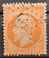 FRANCE 1862 - Canceled - YT 23 - 40c - 1862 Napoleon III