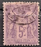 FRANCE 1877 - Canceled - YT 95 - 5F - 1876-1898 Sage (Tipo II)