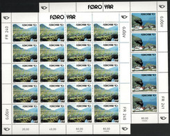 Foroyar Faroe 1993 / Tourism, Landscapes, Nordic Countries, Houses / MNH Mi 246-247 - Autres & Non Classés