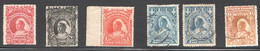 Niger Coast  Group Of 6 Different SG 48 And 52a Mint, 50, 71, 69 And 69a Used - Nigeria (...-1960)