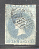 6d Slate  Blue SG 17 Used - Used Stamps