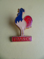 Pins Sport RUGBY COQ - Tricolore - Email - Signé HB8 - SAP Polyne - Rugby