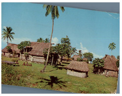 (EE 11) Fiji Village (posted To Australia With US Stamp) 1970 - Fidji