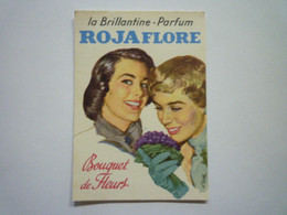 2021 - 203  CARTE  PARFUMEE  " La Brillantine-Parfum  ROJA FLORE  -  Bouquet De Fleurs "   XXX - Unclassified