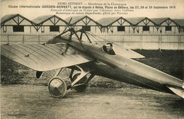 Reims Bétheny * Aérodrome * Coupe Internationale Gordon Bennett * Monocoque Deperdussin * Prévost Aviateur * Aviation - Bétheny