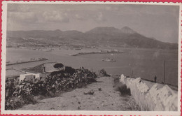 ESPAGNE CEUTA (AFRICA) UNA VISTA DEL PUERTO Y LLEGADA DEL VAPOR CORREO  CARTE PHOTO - Ceuta