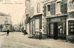 Amou * La Rue St Pierre * épicerie Mercerie GACHEYS - Autres & Non Classés