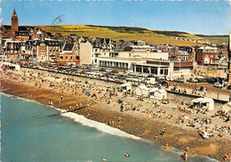 80-MERS-LA PLAGE ET LE CASINO VUE DU CIEL - Mers Les Bains