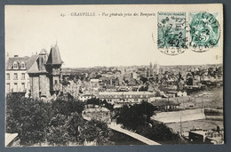 France N°111 Et 163 (Orphelins) Sur CPA TAD GRANVILLE, Manche 6.2.1926 - (B435) - 1921-1960: Modern Period