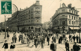 Elbeuf * La Place Du Calvaire * La Pharmacie HORCHOLLE * Grand Bazar Du Calvaire - Elbeuf