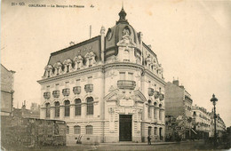 Orléans * Rue Et La Banque De France * Bank Banco - Orleans