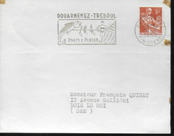 FRANCE  Carte  1958 Douarnenez Treboul Poissons Plage - Autres & Non Classés