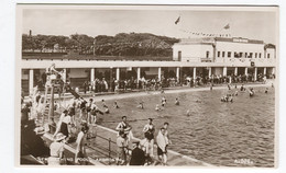 NEW BATHING POOL ARBROATH With Lots Of People C. 1925 - Angus