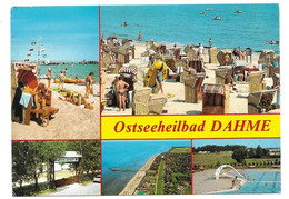 2435  OSTSEEBAD DAHME - MEHRBILD  1986 - Dahme