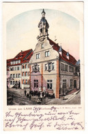 62511 Ak Gruß Aus Lahr Rathaus 1903 - Ohne Zuordnung